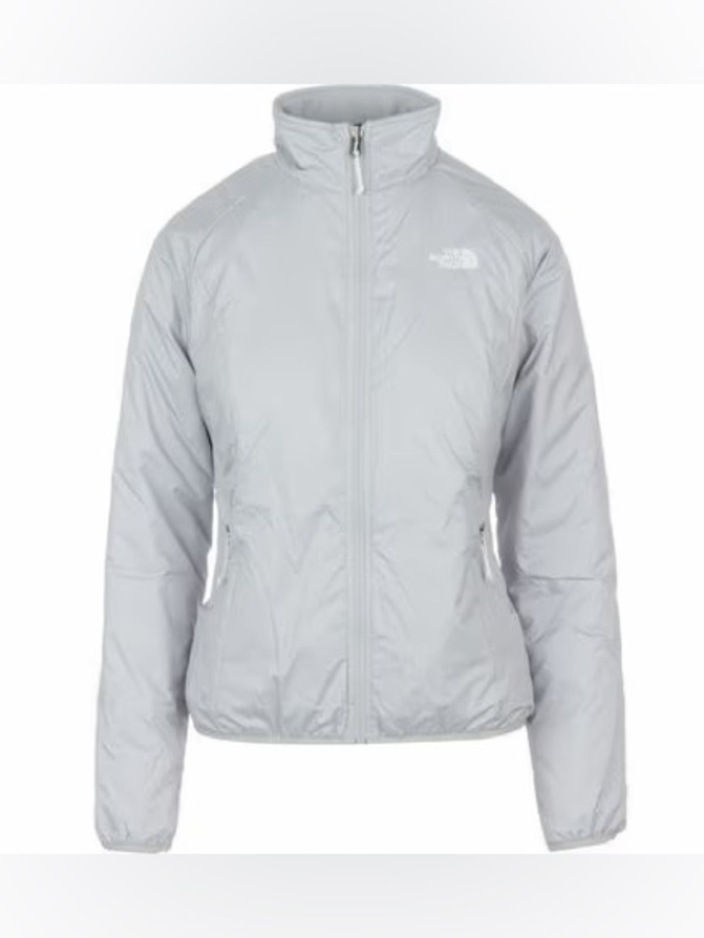 Women’s light gray insulated jacket from The North Face size medium